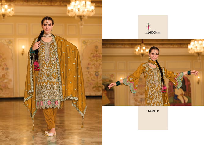 Anokhi By Eba Color Premium Silk Wedding Wear Readymade Suits Wholesale Price In Surat
